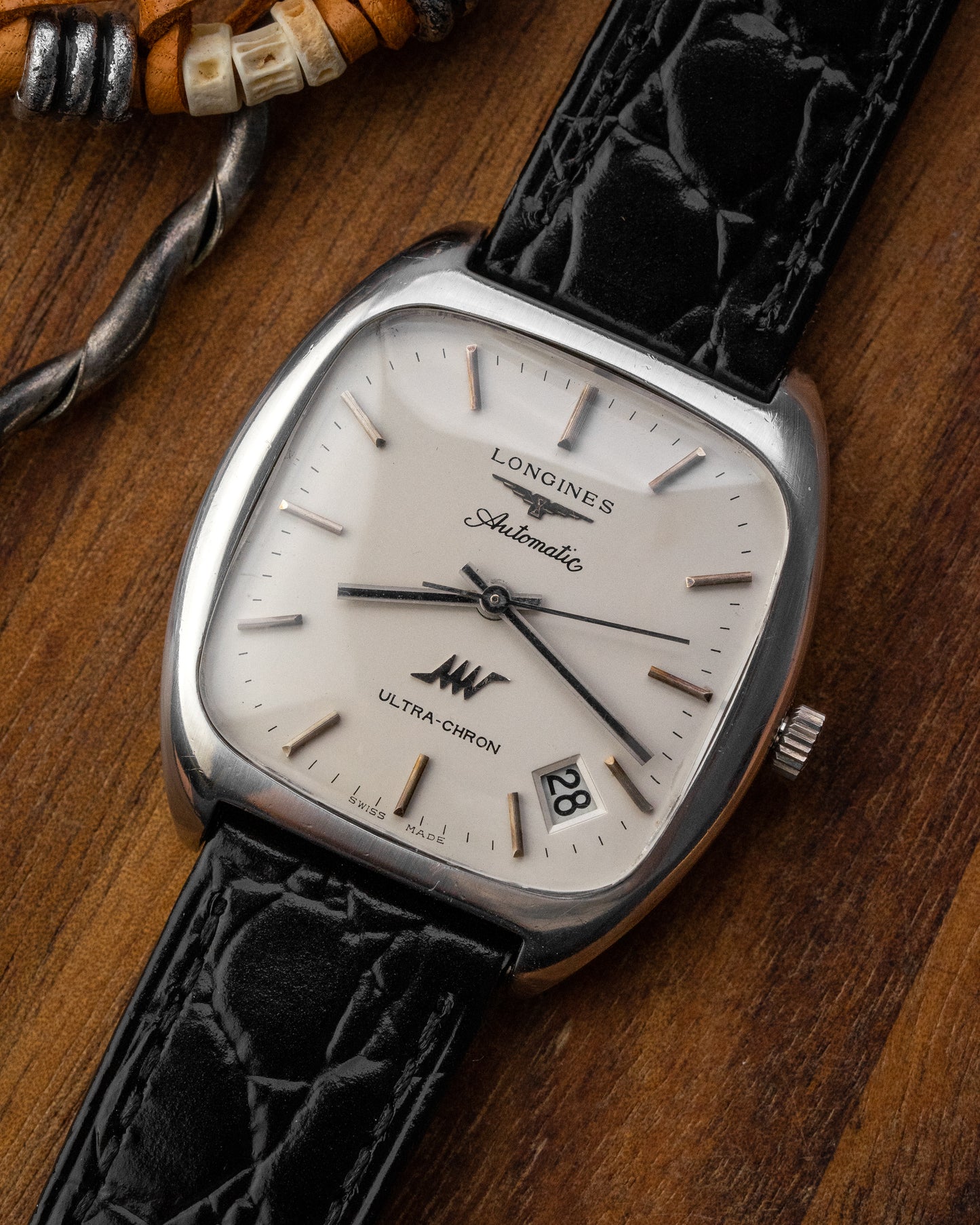 Longines Ultra-Chron “Square-Cushion” Automatic Date Ref. 8418-1 (Cal. 431)