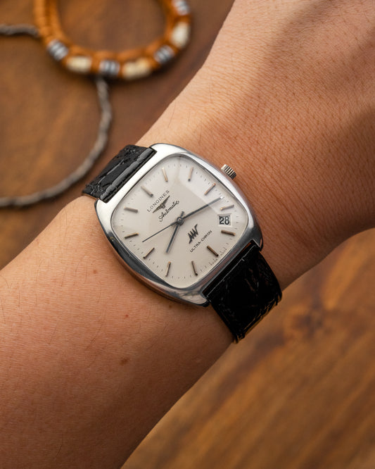 Longines Ultra-Chron “Square-Cushion” Automatic Date Ref. 8418-1 (Cal. 431)
