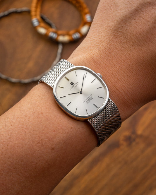 Universal Geneve White Shadow "Ellipse" Ultra-Slim Ref. 866104 (Cal. 2-66)