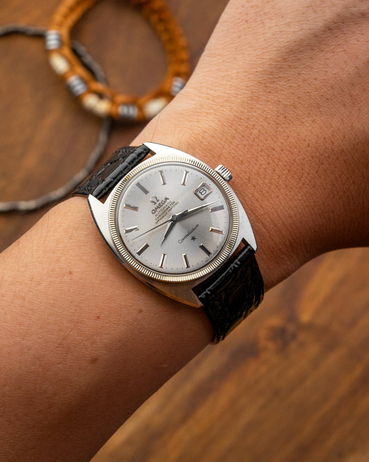 Omega Constellation Chronometer "C-shape" White Gold Fluted Bezel Ref. 168.017 (Cal. 564)