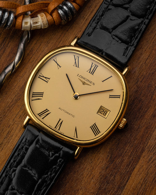 Longines "Ellipse Horizontale" Automatic Date Roman dial Ref. 4213 (Cal. L994.1)