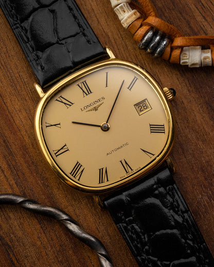 Longines "Ellipse Horizontale" Automatic Date Roman dial Ref. 4213 (Cal. L994.1)