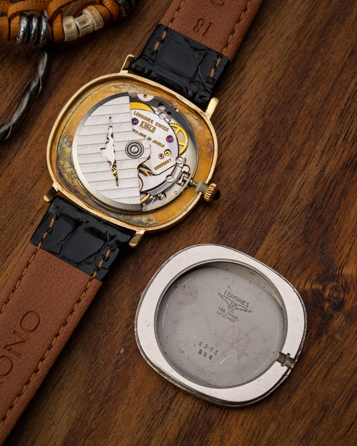 Longines "Ellipse Horizontale" Automatic Date Roman dial Ref. 4213 (Cal. L994.1)