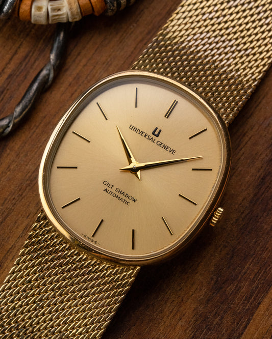 Universal Geneve Gilt Shadow "Ellipse" Ultra-Thin Gold Ref. 566049 (Cal. 2-66)