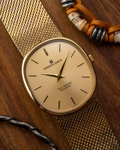 Universal Geneve Gilt Shadow "Ellipse" Ultra-Thin Gold Ref. 566049 (Cal. 2-66)