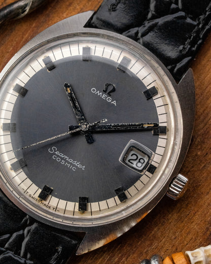 Omega Seamaster Cosmic Date Grey dial Ref. 136.017 (Cal. 613)