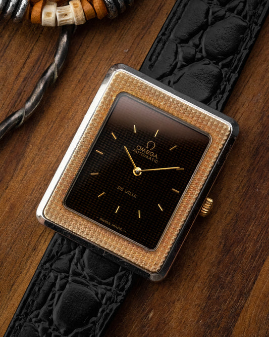 Omega De Ville "Pavé d'Or" Jumbo Rectangular Ref. 151.0052 (Cal. 711)