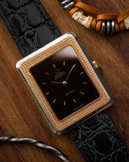Omega De Ville "Pavé d'Or" Jumbo Rectangular Ref. 151.0052 (Cal. 711)