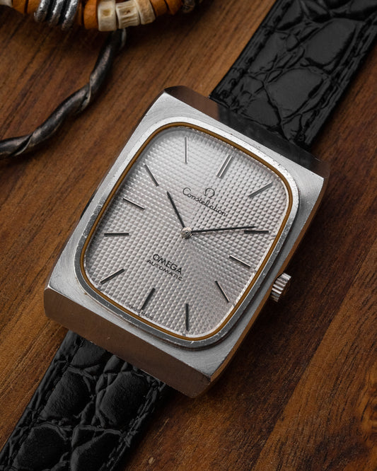 Omega Constellation "Waffle dial" Jumbo Rectangular Ref. 155.0014 (Cal. 711)