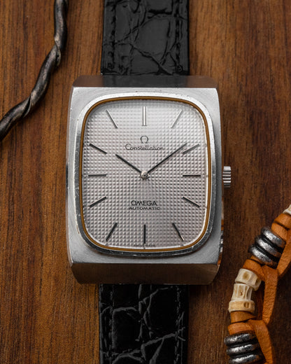 Omega Constellation "Waffle dial" Jumbo Rectangular Ref. 155.0014 (Cal. 711)