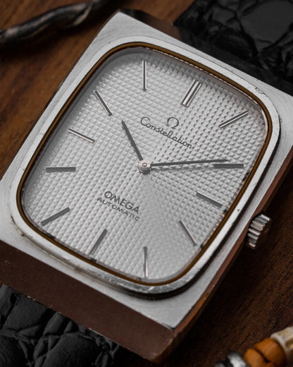 Omega Constellation "Waffle dial" Jumbo Rectangular Ref. 155.0014 (Cal. 711)