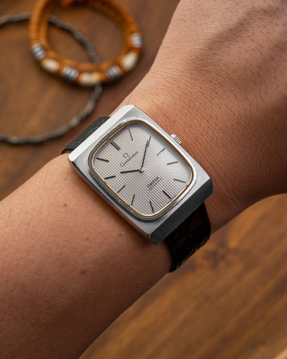 Omega Constellation "Waffle dial" Jumbo Rectangular Ref. 155.0014 (Cal. 711)