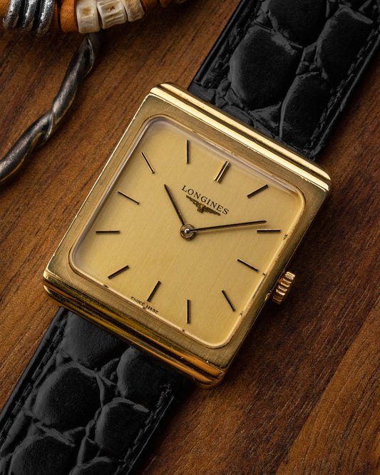 Longines Rectangular Gold Ref. 5049-2 (Cal. L847.4)
