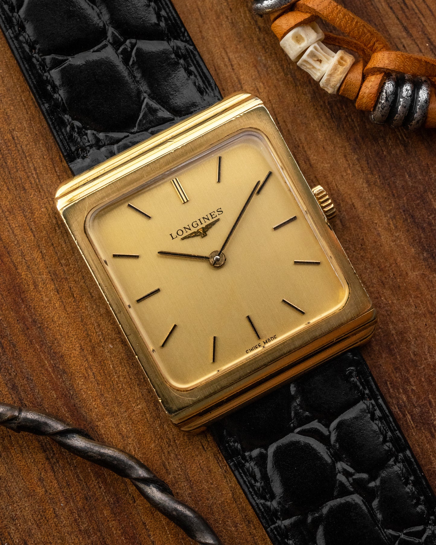 Longines Rectangular Gold Ref. 5049-2 (Cal. L847.4)