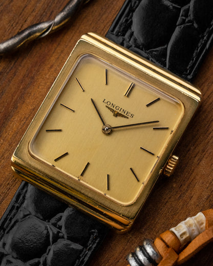 Longines Rectangular Gold Ref. 5049-2 (Cal. L847.4)