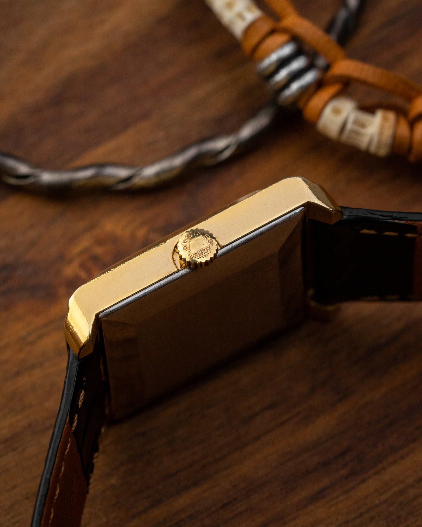 Longines Rectangular Gold Ref. 5049-2 (Cal. L847.4)