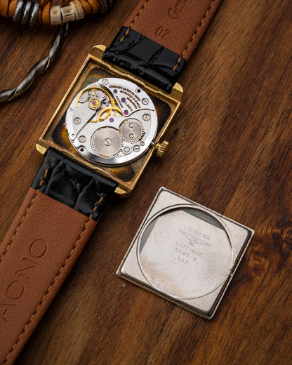 Longines Rectangular Gold Ref. 5049-2 (Cal. L847.4)