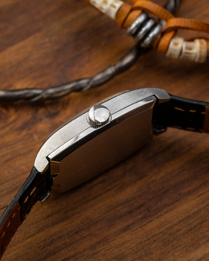 IWC "Tonneau Allongée" Linen dial Ref. 4187 (Cal. 41)