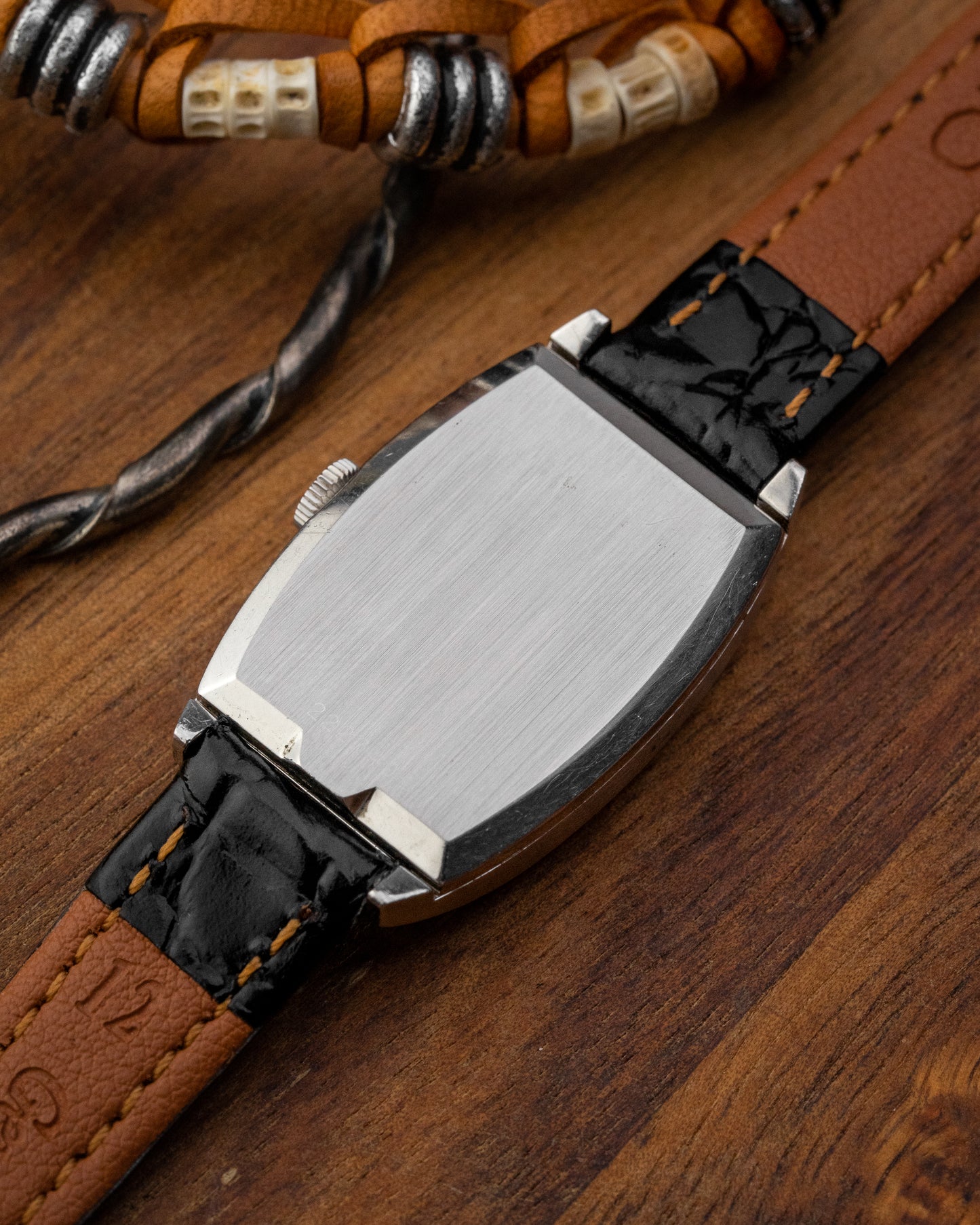 IWC "Tonneau Allongée" Linen dial Ref. 4187 (Cal. 41)