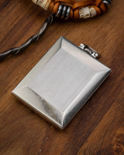 Longines Rectangular Crosshair dial Pocket Watch Ref. 7711-5 (Cal. 428)