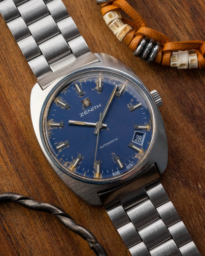 Zenith "Surf" Blue Dial Automatic Date Ref (Cal. 2572PC)