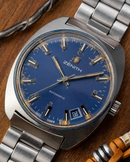 Zenith "Surf" Blue Dial Automatic Date Ref (Cal. 2572PC)