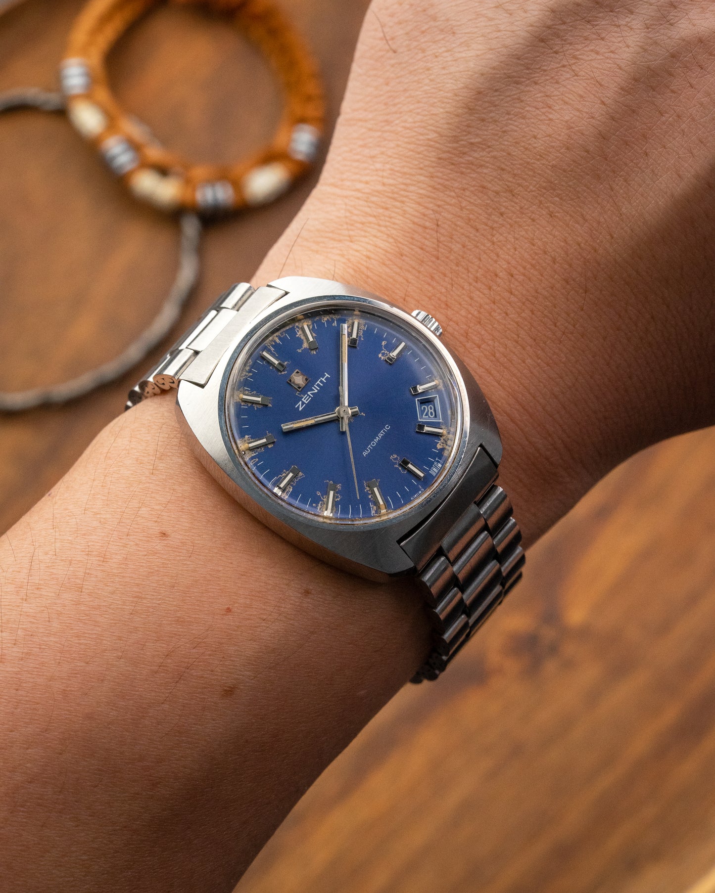 Zenith "Surf" Blue Dial Automatic Date Ref (Cal. 2572PC)