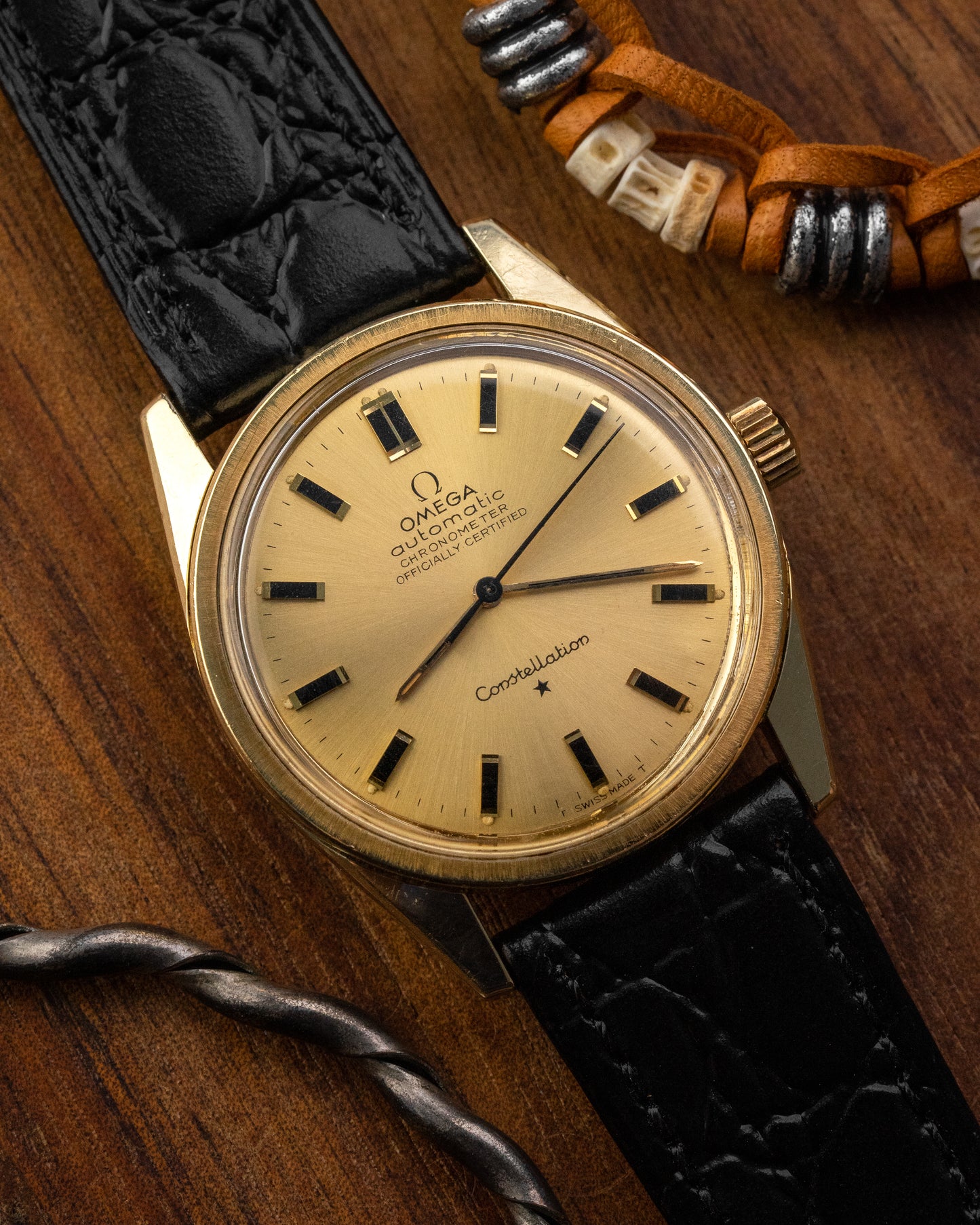 Omega Constellation Chronometer Automatic Gold Capped Ref. 167.021 (Cal. 712)