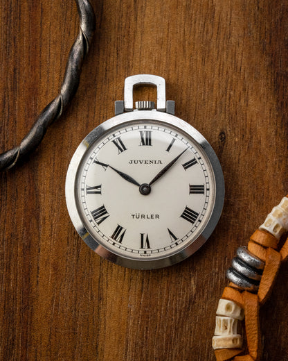 Juvenia "Türler" Roman dial Petite Pocket watch (Cal. 765)