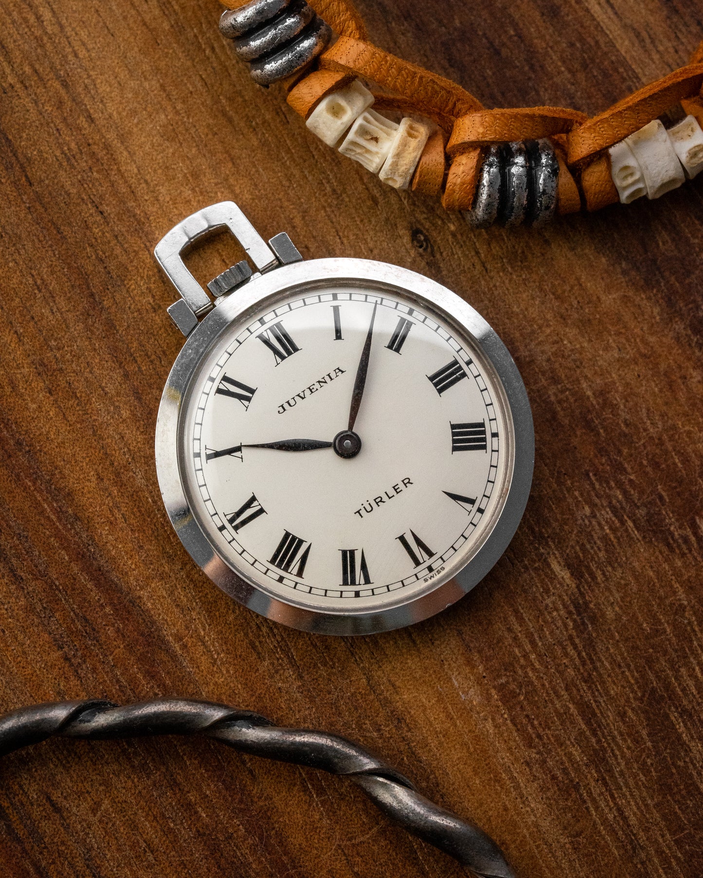Juvenia "Türler" Roman dial Petite Pocket watch (Cal. 765)