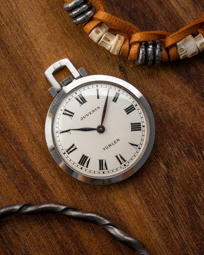 Juvenia "Türler" Roman dial Petite Pocket watch (Cal. 765)