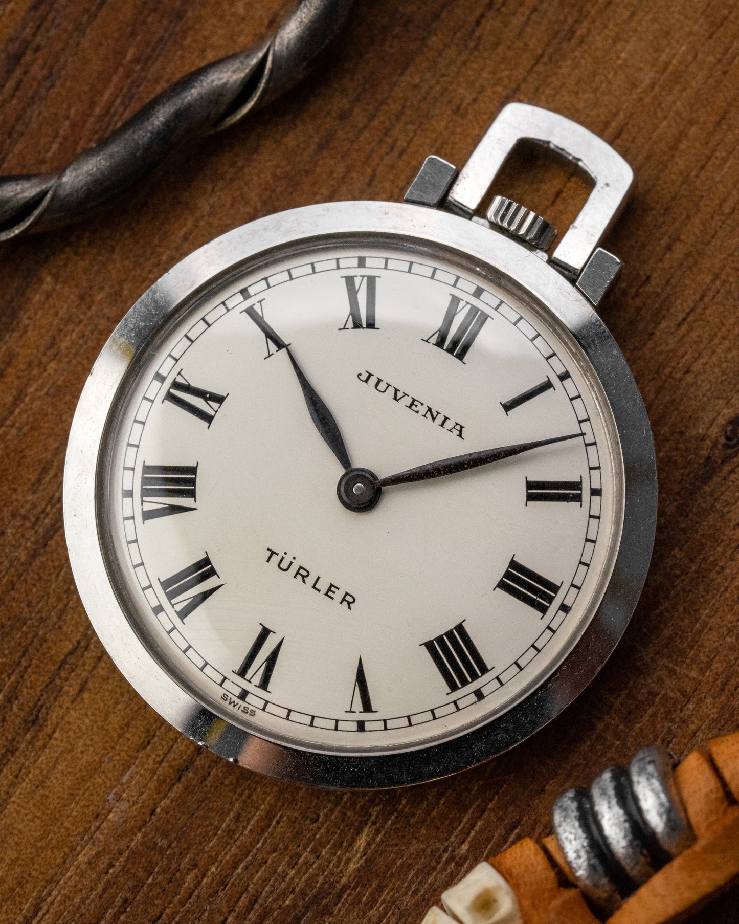 Juvenia "Türler" Roman dial Petite Pocket watch (Cal. 765)