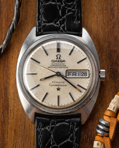 Omega Constellation Chronometer "Türler" Linen dial Day-Date Ref. 168.019 (Cal. 751)