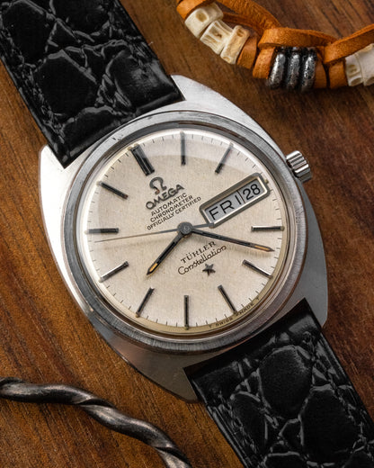 Omega Constellation Chronometer "Türler" Linen dial Day-Date Ref. 168.019 (Cal. 751)