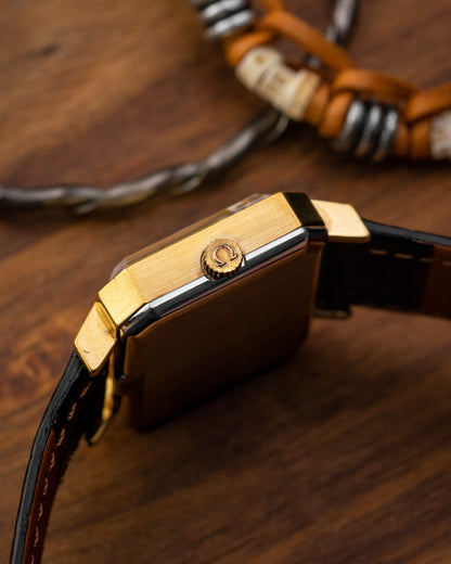Omega De Ville Emerald “Cristallor” Champagne by Andrew Grima Ref. 5110379 (Cal. 625)