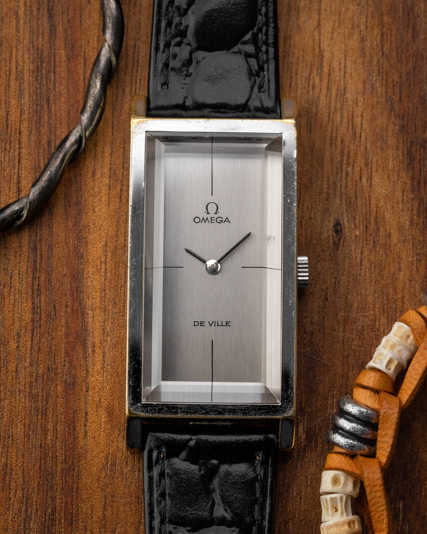 Omega De Ville "Elongated Verticale" Emerald Andrew Grima Ref. 5110377 (Cal. 620)
