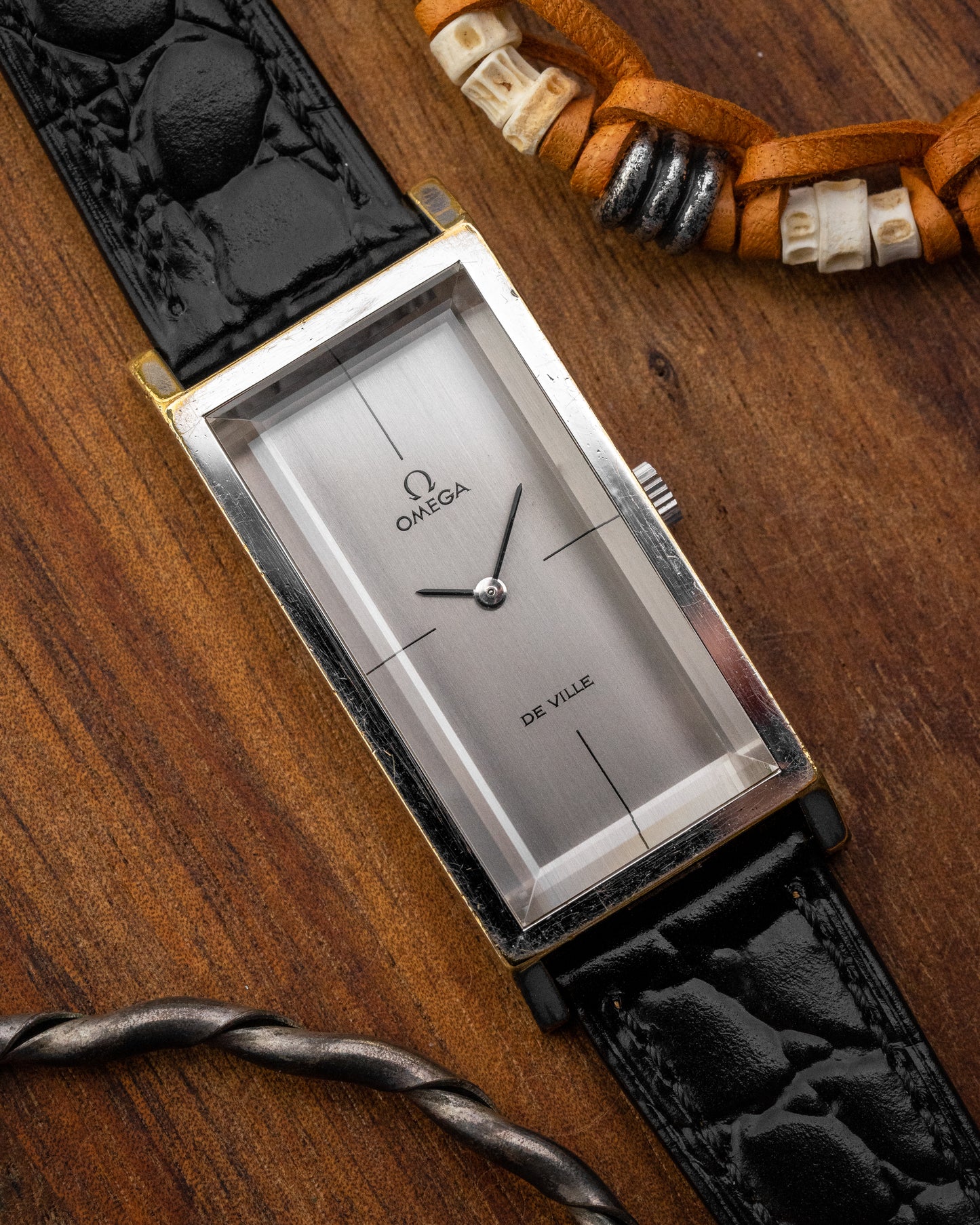 Omega De Ville "Elongated Verticale" Emerald Andrew Grima Ref. 5110377 (Cal. 620)