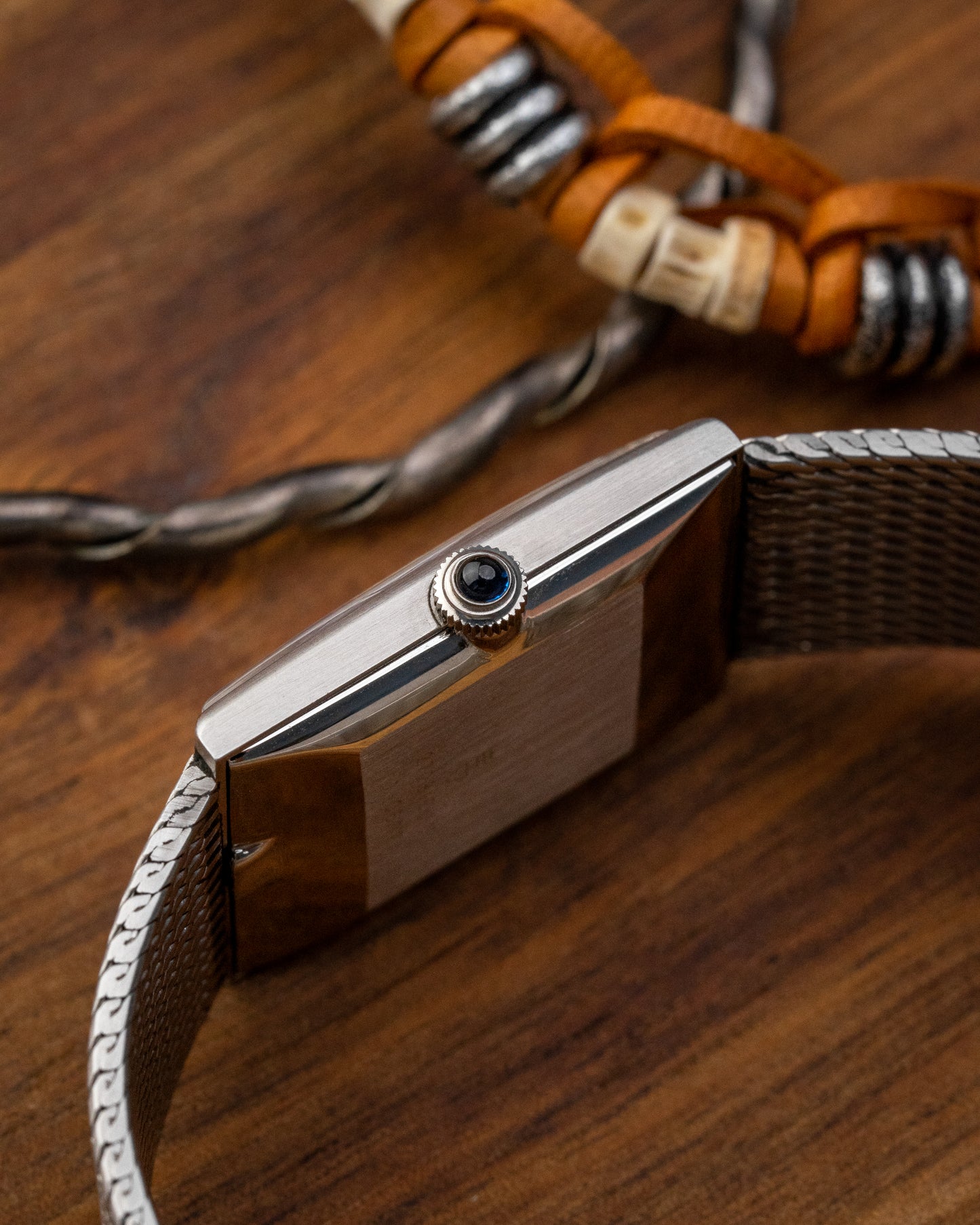 Corum Rectangular Linen dial Ref. 27281 (Cal. ETA 2512)
