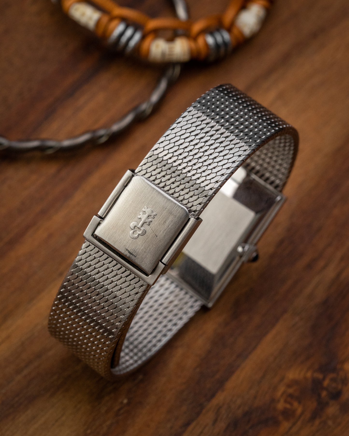 Corum Rectangular Linen dial Ref. 27281 (Cal. ETA 2512)