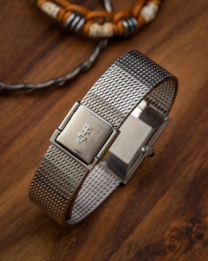 Corum Rectangular Linen dial Ref. 27281 (Cal. ETA 2512)