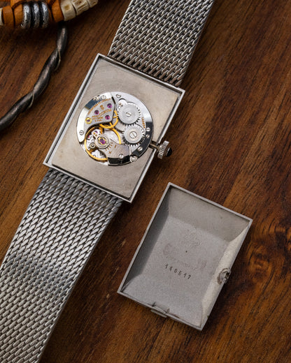 Corum Rectangular Linen dial Ref. 27281 (Cal. ETA 2512)
