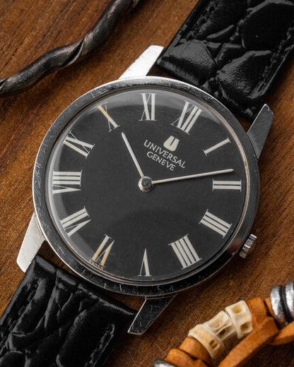 Universal Geneve "Ultra-Thin" Grey Roman dial Ref. 842101 (Cal. 1-42)