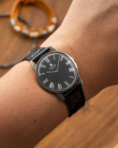 Universal Geneve "Ultra-Thin" Grey Roman dial Ref. 842101 (Cal. 1-42)