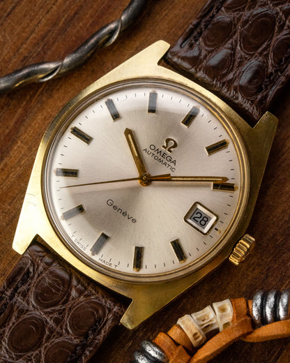 Omega Geneve "Waterproof" Automatic Date Gold Ref. 166.041 (Cal. 565)