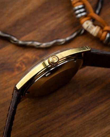 Omega Geneve "Waterproof" Automatic Date Gold Ref. 166.041 (Cal. 565)