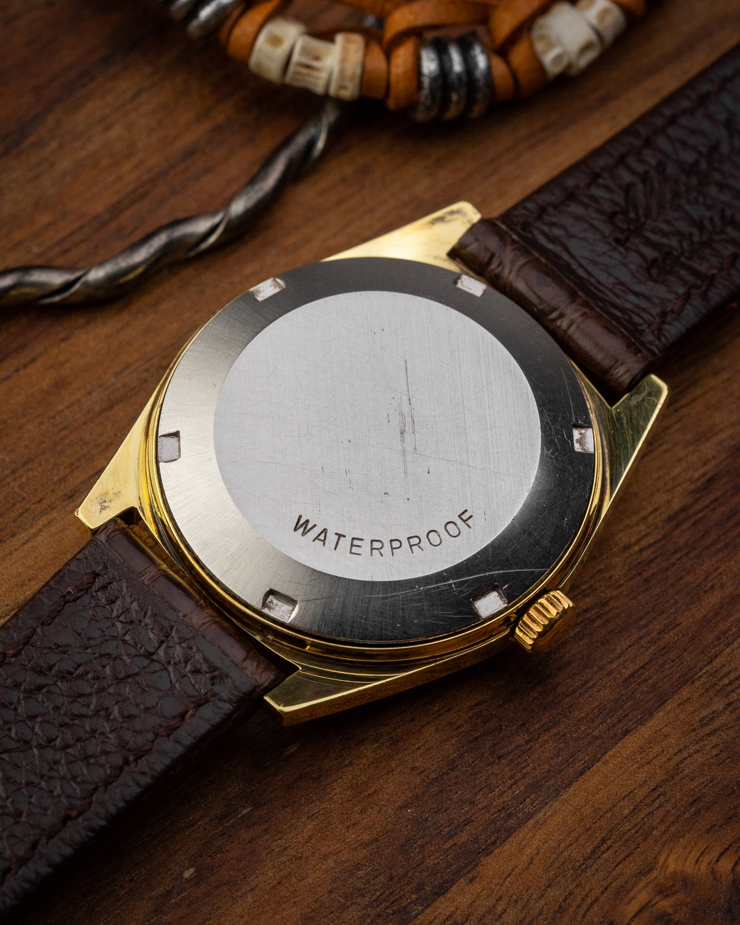 Omega Geneve "Waterproof" Automatic Date Gold Ref. 166.041 (Cal. 565)