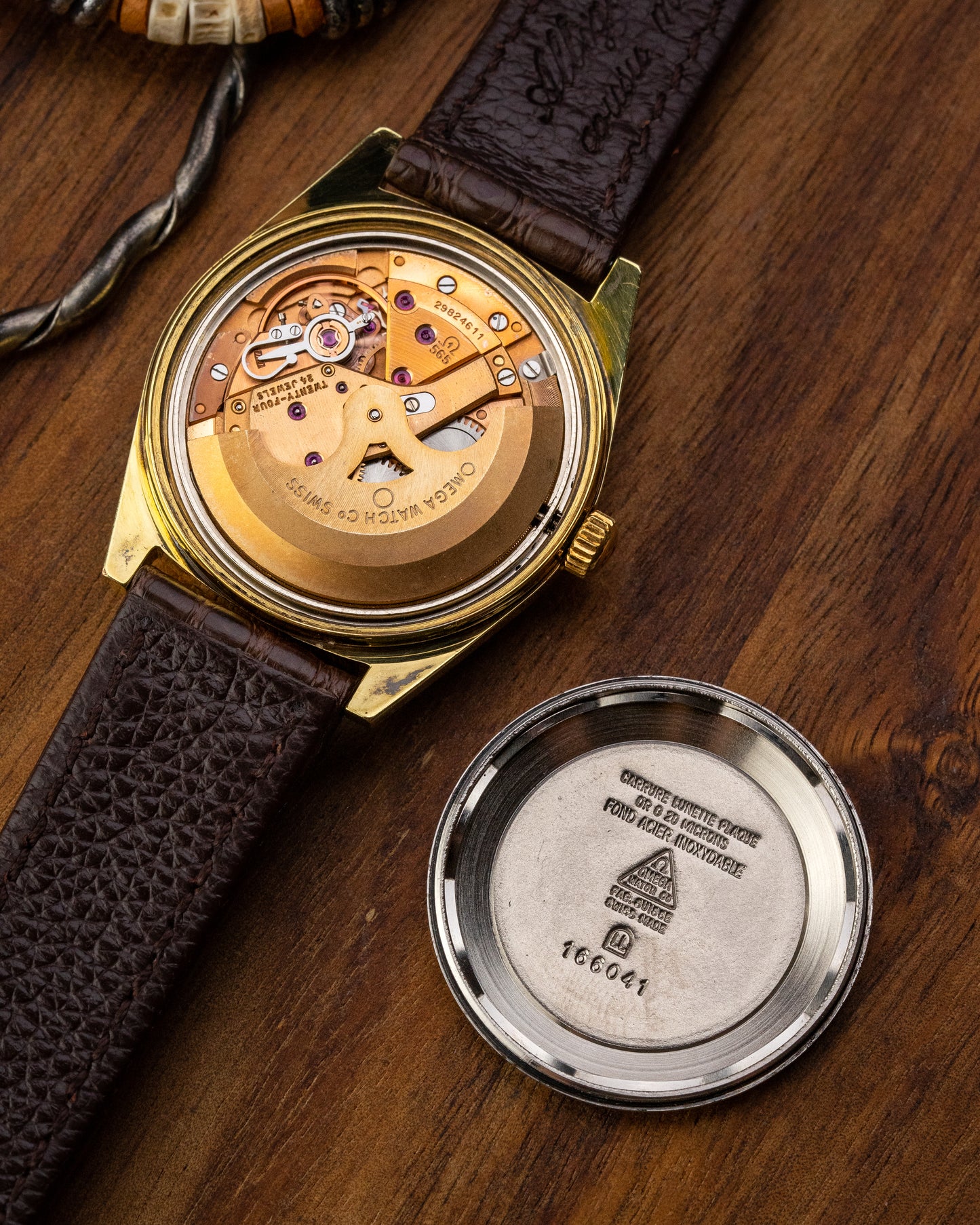Omega Geneve "Waterproof" Automatic Date Gold Ref. 166.041 (Cal. 565)