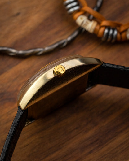 Omega Seamaster Cosmic Automatic "Day-Date" Frosty dial Gold Ref. 166.036 (Cal. 752)