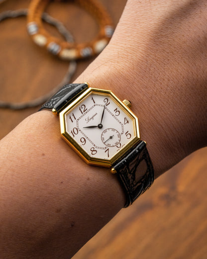 Longines Octagonal Breguet Numeral Gold Ref. 3209 (Cal. L846.4)