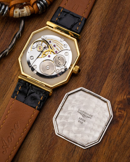 Longines Octagonal Breguet Numeral Gold Ref. 3209 (Cal. L846.4)